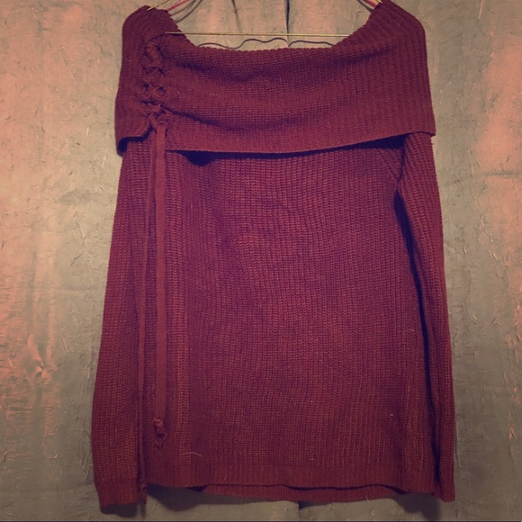 None Sweaters - 2/15$ Maroon comfy sweater